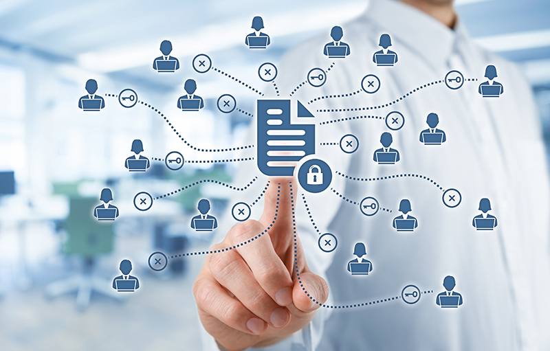 Employer browsing employee data